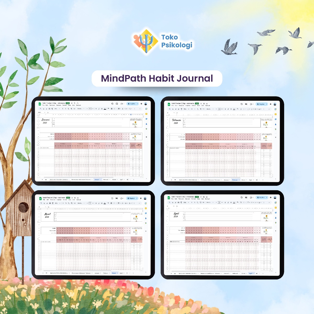 MindPath Habit Journal | Toko Psikologi