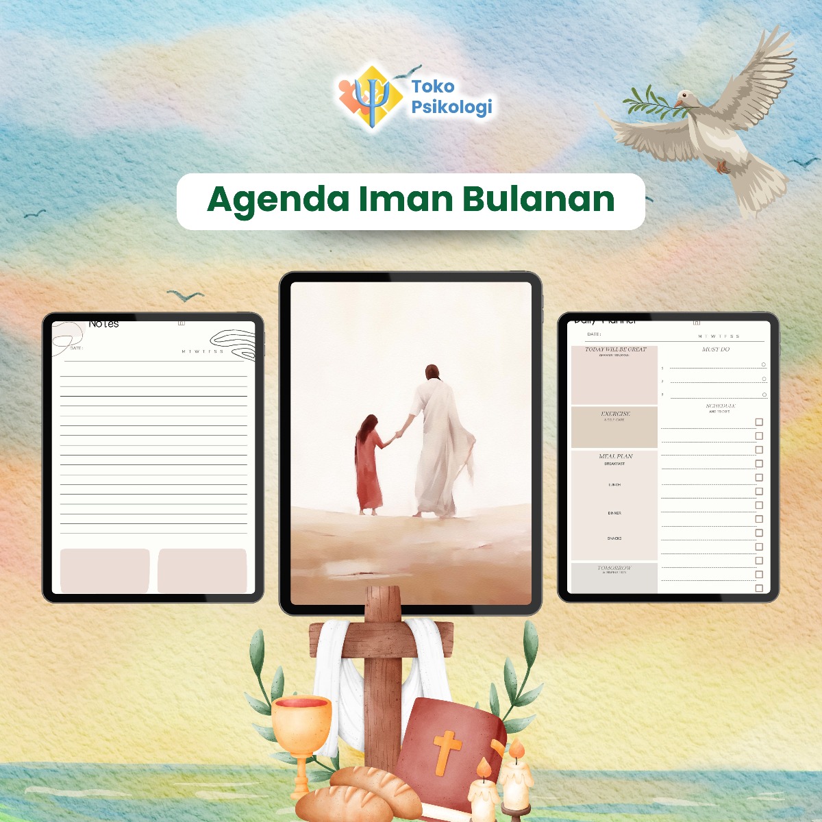 Agenda Iman Bulanan | Toko Psikologi