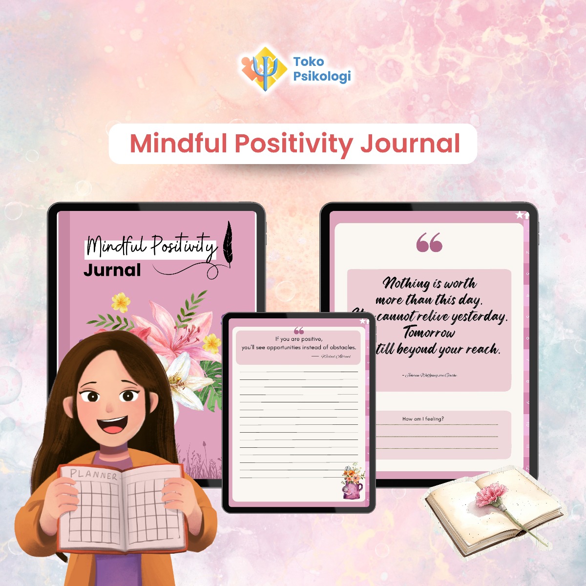 Mindful Positivity Journal | Toko Psikologi