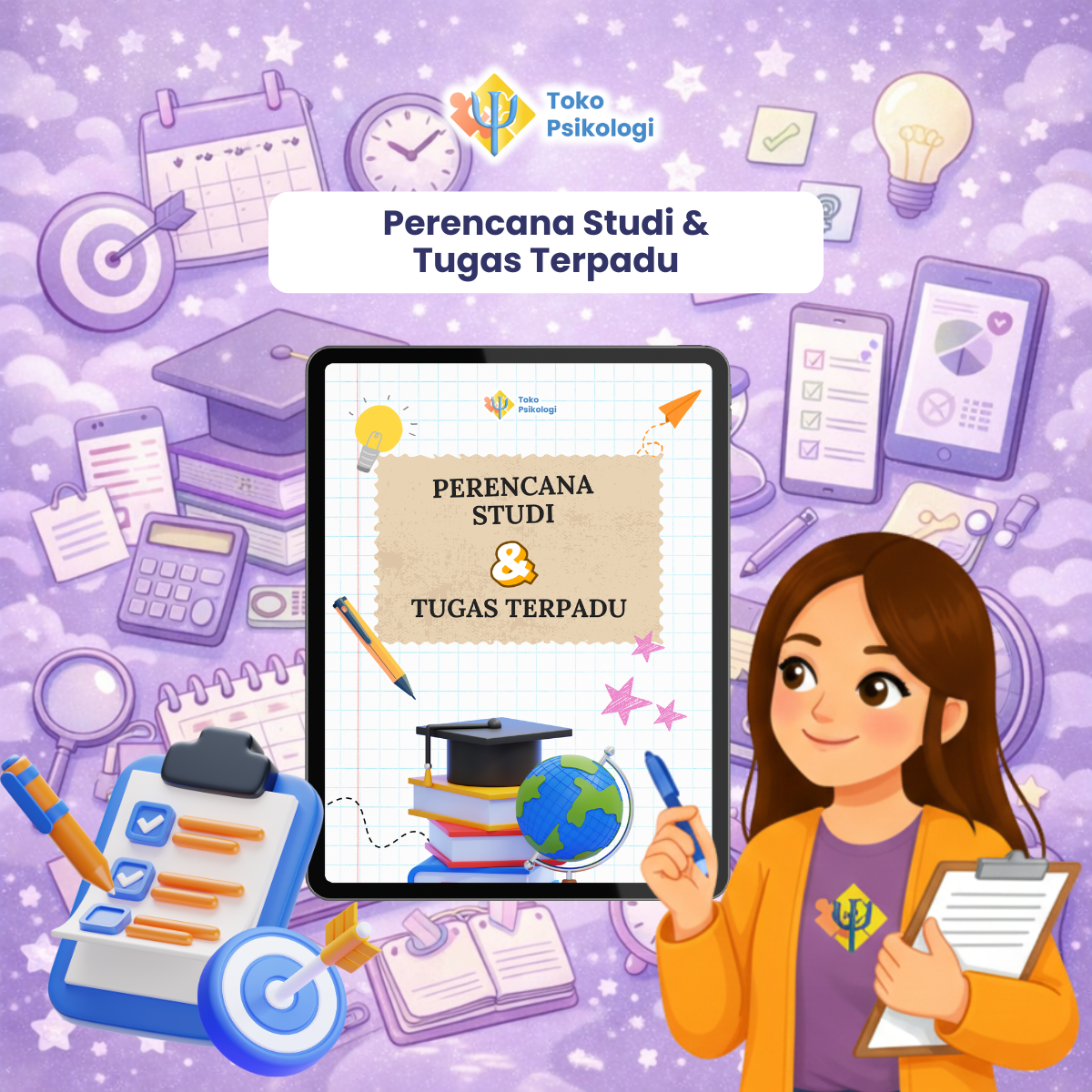 Perencana Studi & Tugas Terpadu | Toko Psikologi