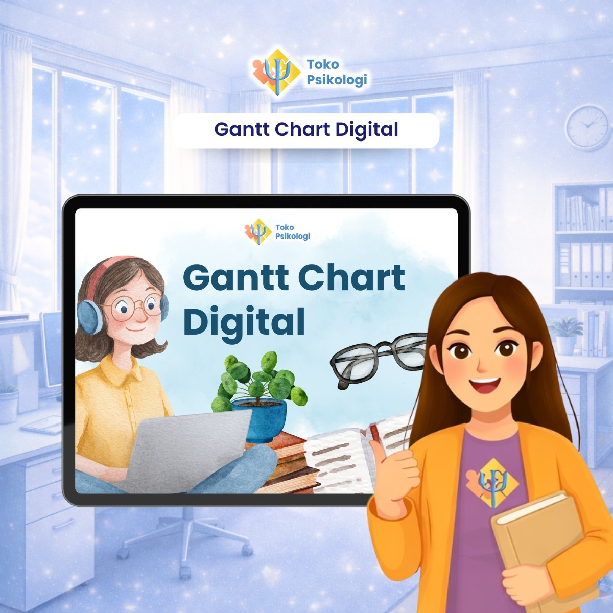 Gantt Chart Digital | Toko Psikologi