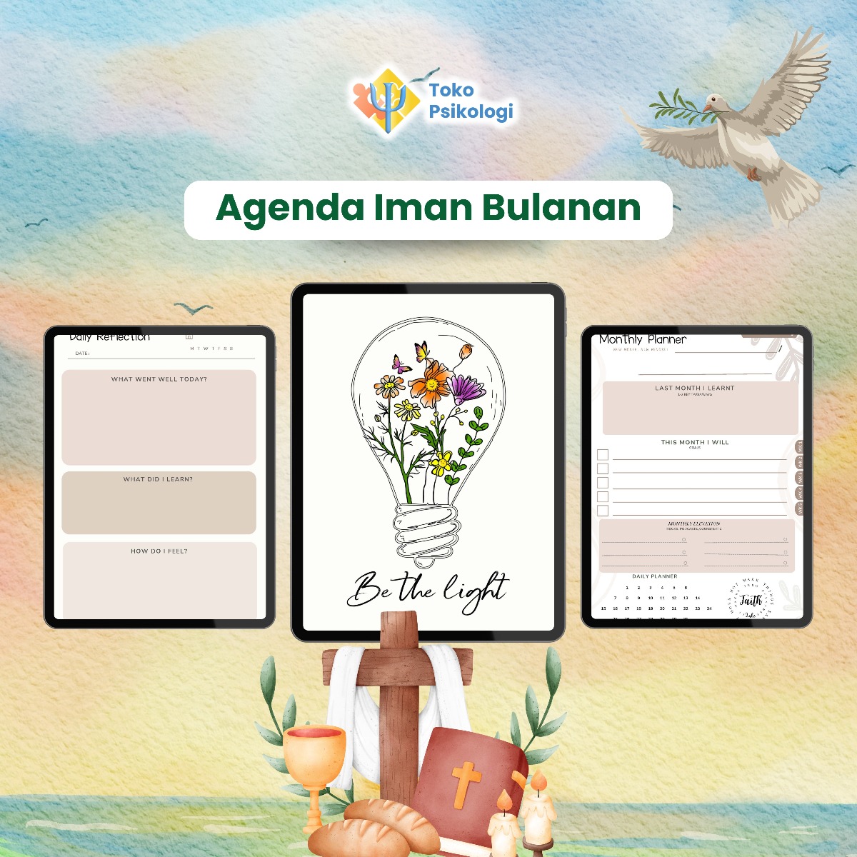 Agenda Iman Bulanan | Toko Psikologi